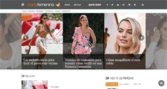 Desktop Screenshot of diariofemenino.com