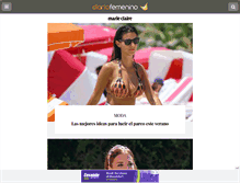 Tablet Screenshot of diariofemenino.com